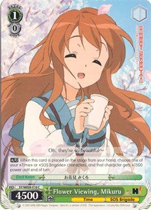 Flower Viewing, Mikuru (SY/WE09-E10) [The Melancholy of Haruhi Suzumiya Extra Booster] | Cracking-Singles