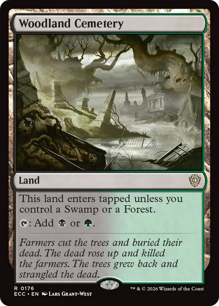 Woodland Cemetery [Lorwyn Eclipsed Commander] | Cracking-Singles
