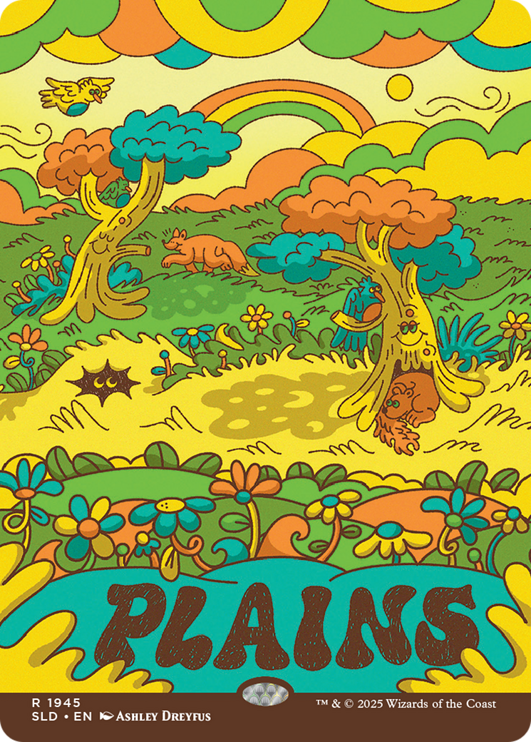 Plains (1945) [Secret Lair Drop Series] | Cracking-Singles