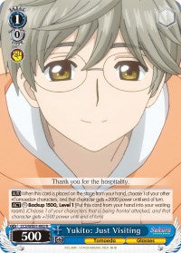 Yukito: Just Visiting (CCS/WX01-082 R) [Cardcaptor Sakura: Clear Card] | Cracking-Singles