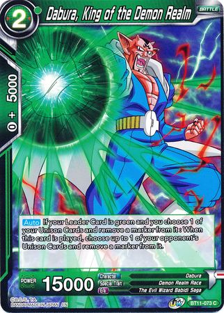 Dabura, King of the Demon Realm (BT11-073) [Vermilion Bloodline] | Cracking-Singles