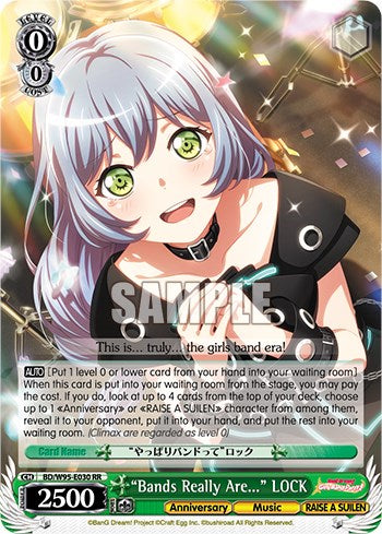"Bands Really Are..." LOCK [BanG Dream! Girls Band Party! 5th Anniversary] | Cracking-Singles