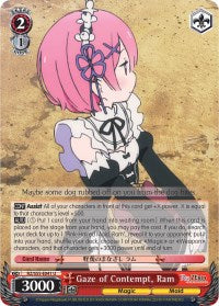 Gaze of Contempt, Ram (RZ/S55-E041 U) [Re:ZERO Vol.2] | Cracking-Singles