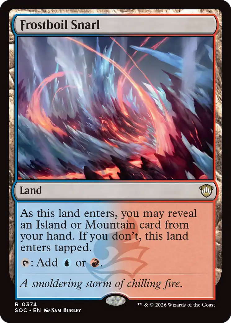 Frostboil Snarl [Secrets of Strixhaven Commander] | Cracking-Singles