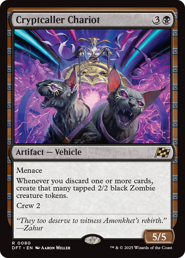 Cryptcaller Chariot [Aetherdrift] | Cracking-Singles