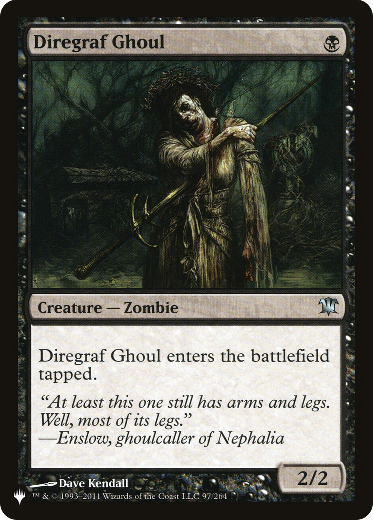 Diregraf Ghoul [The List] | Cracking-Singles