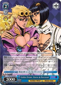 Golden Dream, Giorno & Bucciarati (JJ/S66-PE04 PR) (Promo) [JoJo's Bizarre Adventure: Golden Wind] | Cracking-Singles