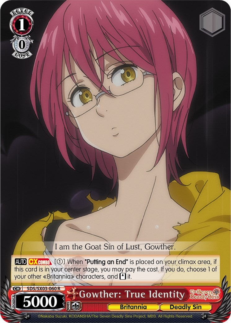 Gowther: True Identity (SDS/SX03-060 R) [The Seven Deadly Sins] | Cracking-Singles