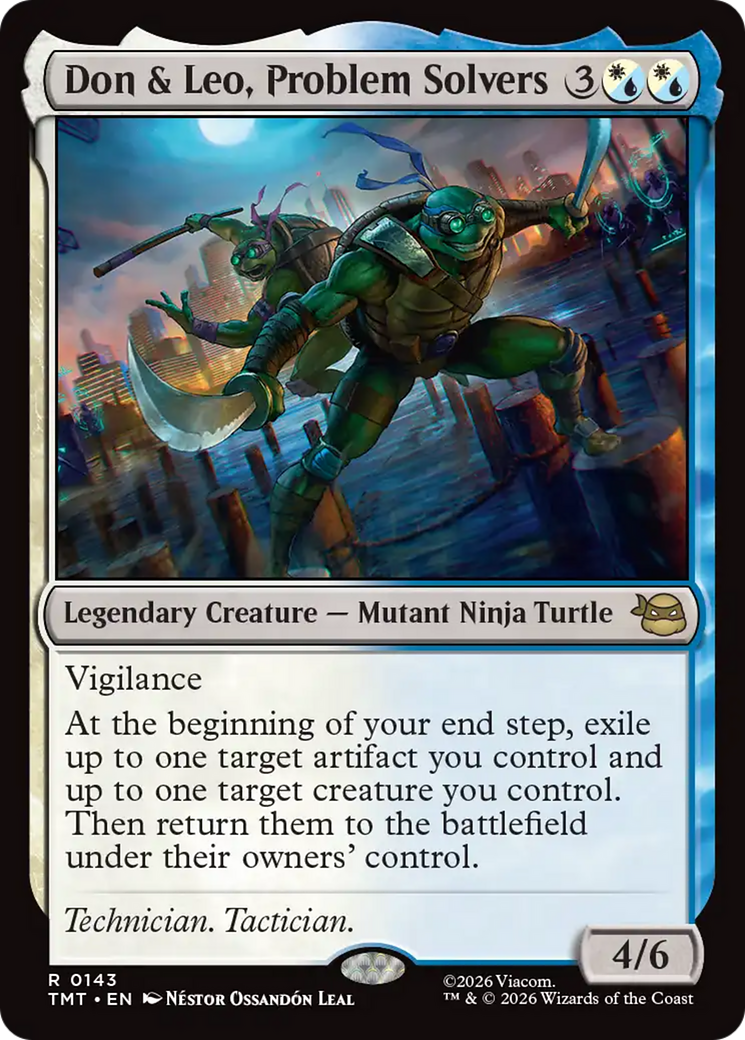 Don & Leo, Problem Solvers [Teenage Mutant Ninja Turtles] | Cracking-Singles