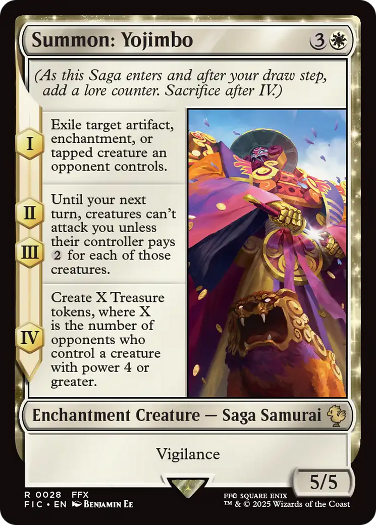 Summon: Yojimbo [FINAL FANTASY Commander] | Cracking-Singles
