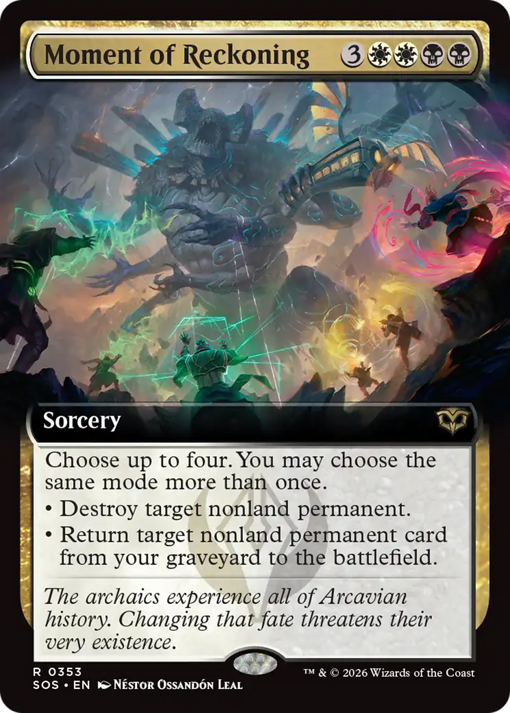Moment of Reckoning (Extended Art) [Secrets of Strixhaven] | Cracking-Singles