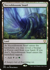 Necroblossom Snarl [Phyrexia: All Will Be One Commander] | Cracking-Singles