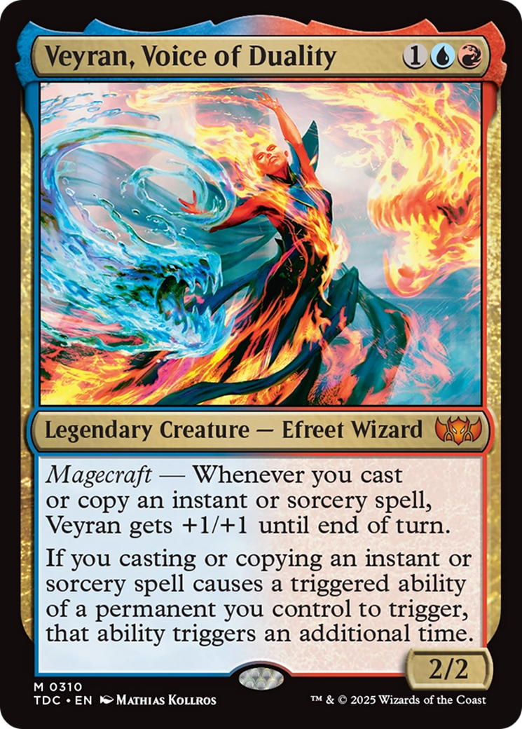 Veyran, Voice of Duality [Tarkir: Dragonstorm Commander] | Cracking-Singles