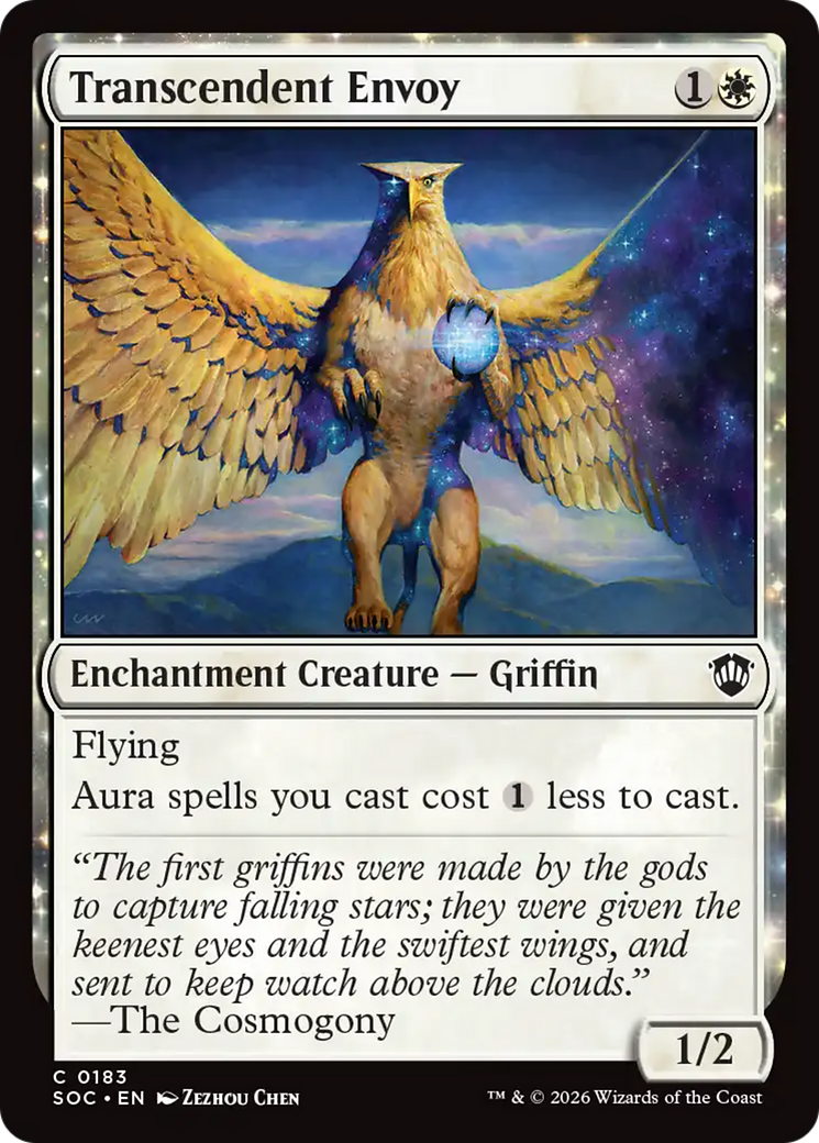 Transcendent Envoy [Secrets of Strixhaven Commander] | Cracking-Singles