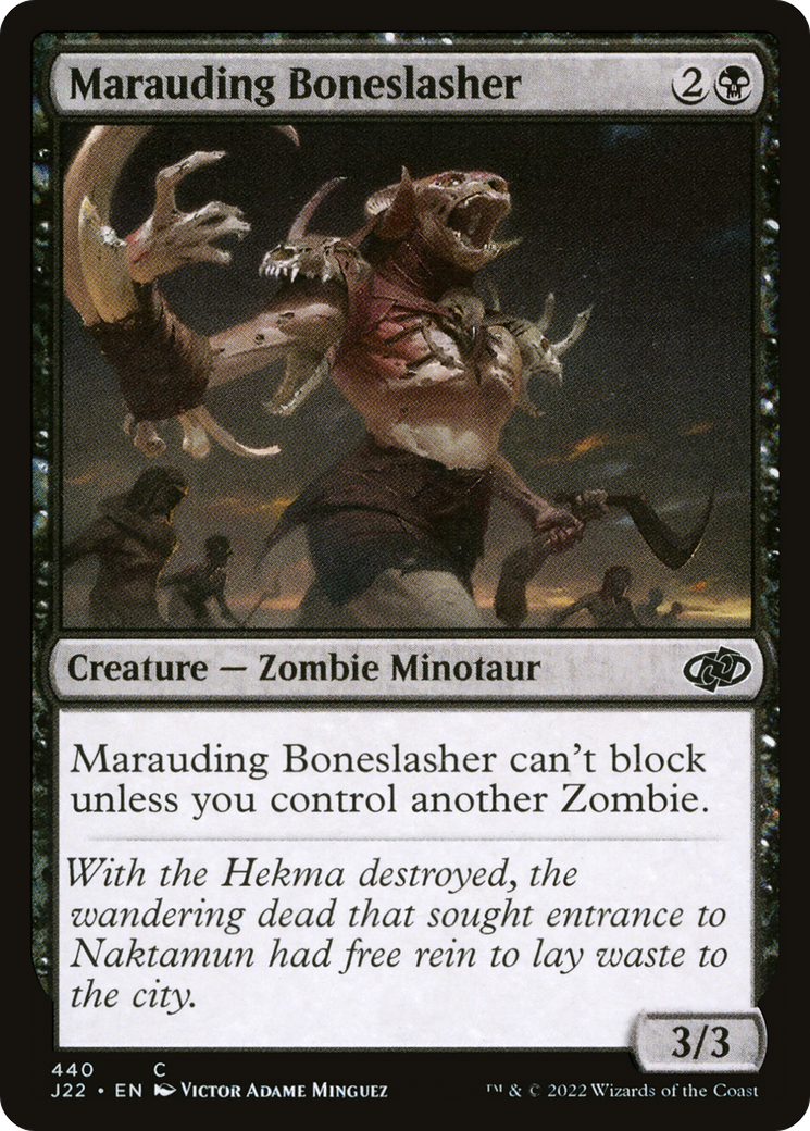 Marauding Boneslasher [Jumpstart 2022] | Cracking-Singles