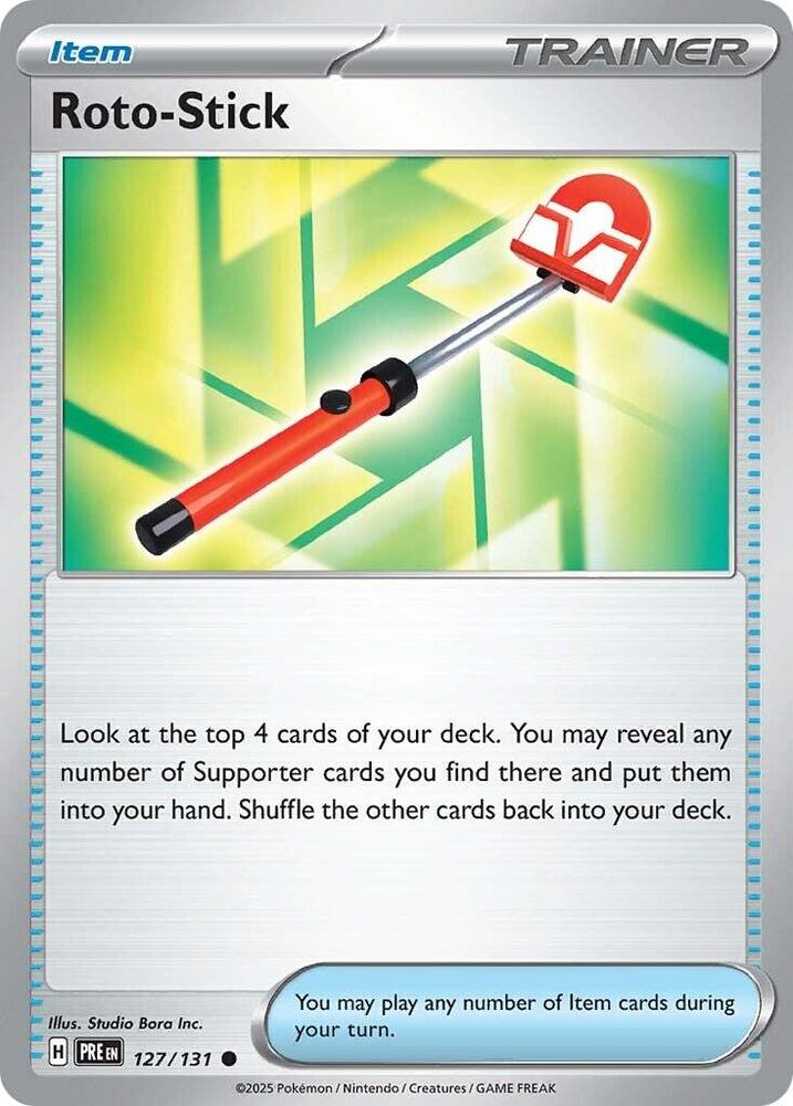 Roto-Stick (127/131) [Scarlet & Violet: Prismatic Evolutions] | Cracking-Singles