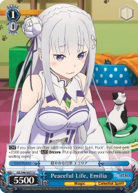 Peaceful Life, Emilia (RZ/S46-E077 U) [Re:ZERO] | Cracking-Singles