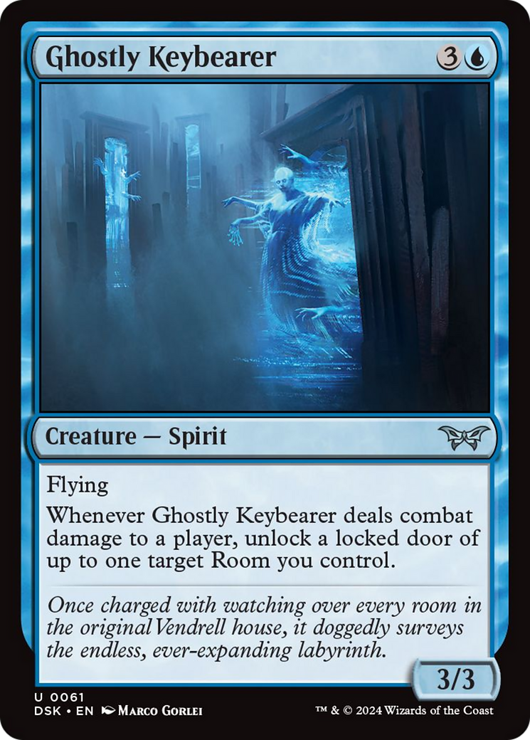 Ghostly Keybearer [Duskmourn: House of Horror] | Cracking-Singles