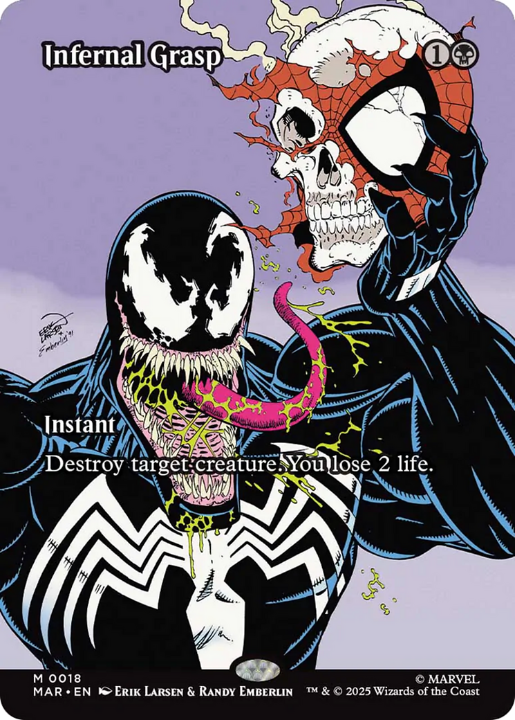 Infernal Grasp (Borderless) [Marvel Universe: Eternal-Legal] | Cracking-Singles