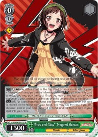 "Rock and Glow" Tsugumi Hazawa (BD/EN-W03-033S SR) [BanG Dream! Girls Band Party! MULTI LIVE] | Cracking-Singles