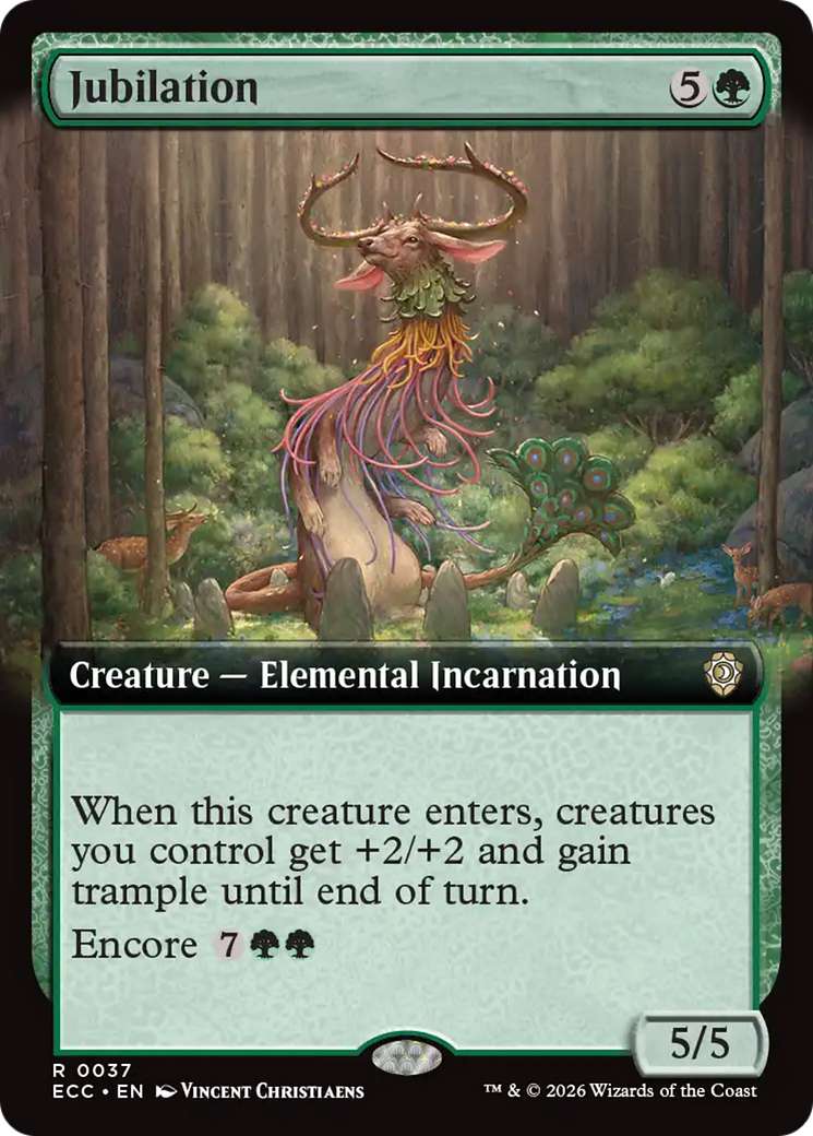 Jubilation (Extended Art) [Lorwyn Eclipsed Commander] | Cracking-Singles