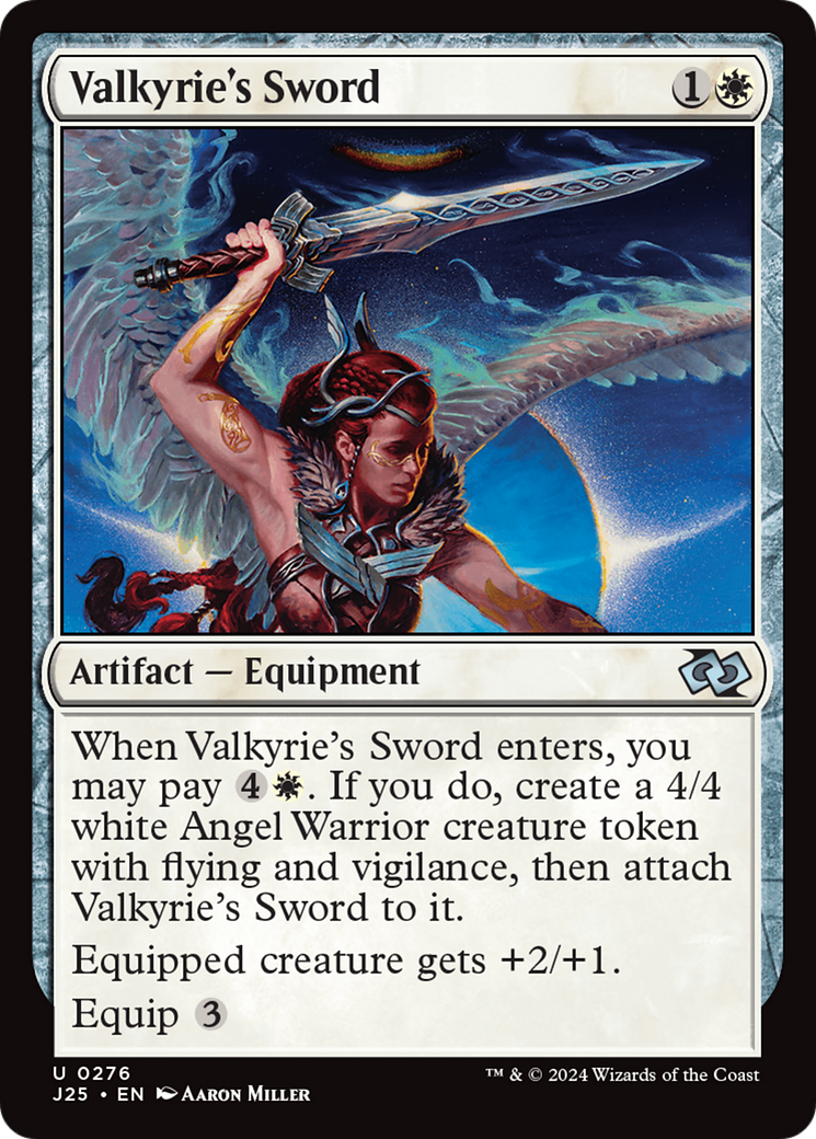 Valkyrie's Sword [Foundations Jumpstart] | Cracking-Singles