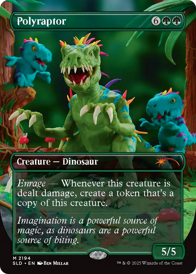 Polyraptor (Rainbow Foil) [Secret Lair Drop Series] | Cracking-Singles