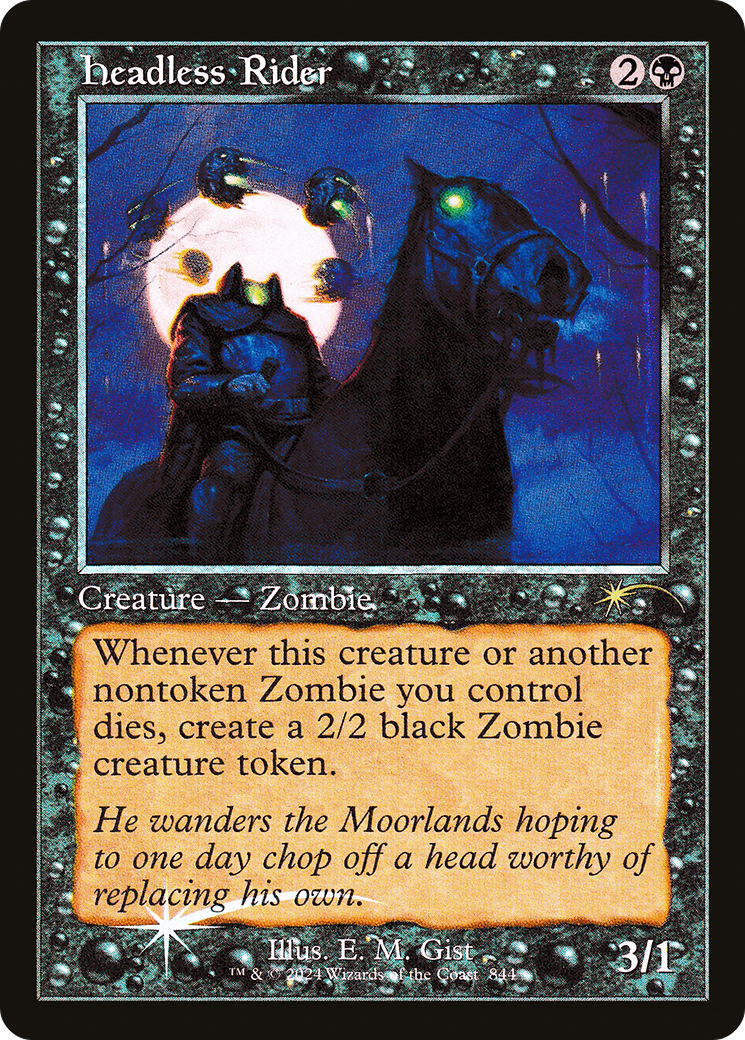 Headless Rider (Retro Frame) [Secret Lair Drop Series] | Cracking-Singles