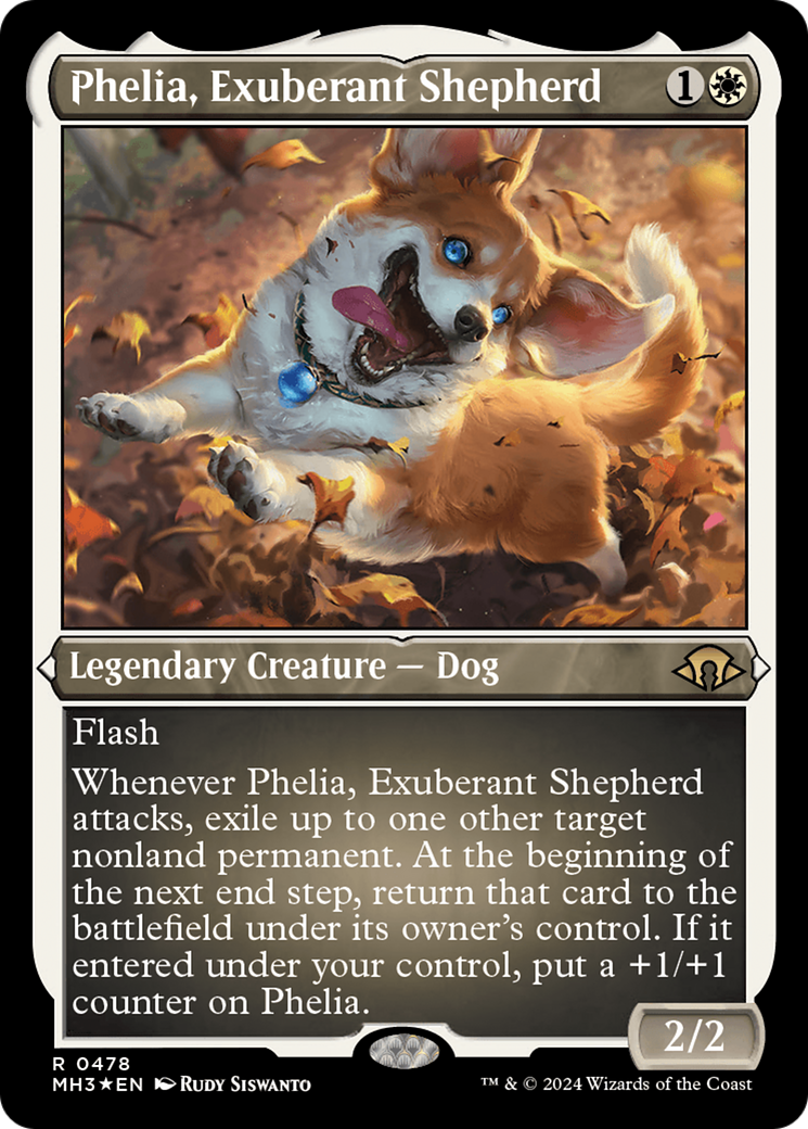 Phelia, Exuberant Shepherd (Foil Etched) [Modern Horizons 3] | Cracking-Singles