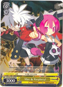 Mao & Raspberyl (DG/EN-S03-E030 C) [Disgaea] | Cracking-Singles