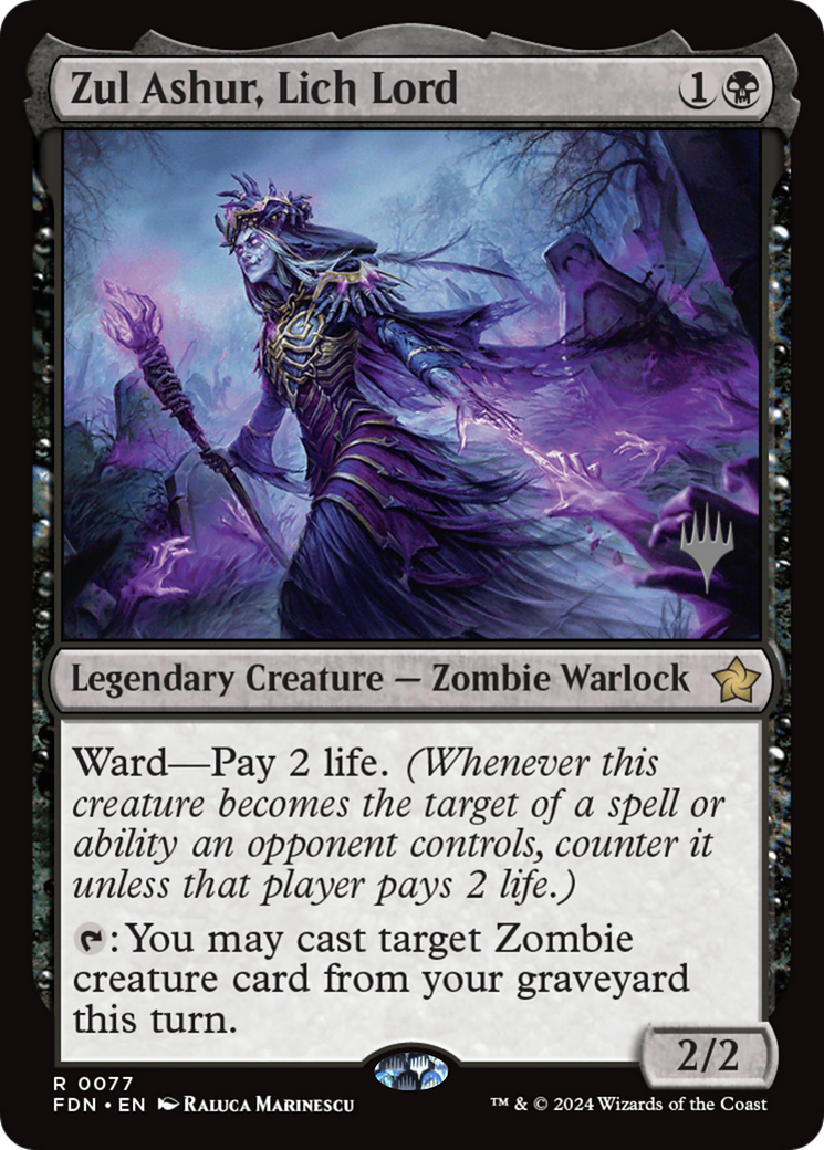 Zul Ashur, Lich Lord [Lorwyn Eclipsed Promos] | Cracking-Singles