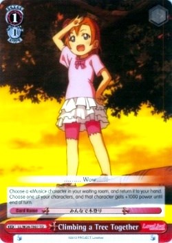 Climbing a Tree Together (LL/W24-TE07 TD) [Love Live!] | Cracking-Singles