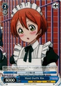 Maid Outfit Rin (LL/W24-E086 U) [Love Live!] | Cracking-Singles