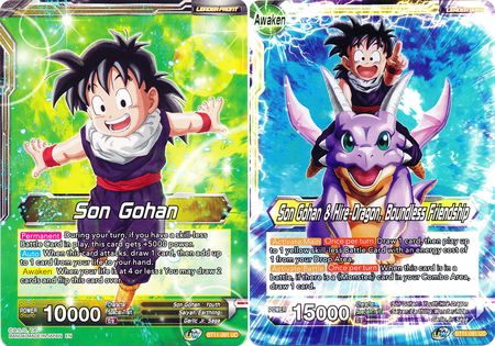 Son Gohan // Son Gohan & Hire-Dragon, Boundless Friendship (BT11-091) [Vermilion Bloodline 2nd Edition] | Cracking-Singles