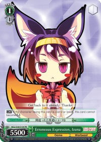 Erroneous Expression, Izuna (NGL/S58-E104 PR) (Promo) [No Game No Life] | Cracking-Singles