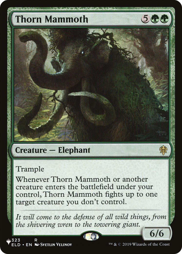 Thorn Mammoth [The List] | Cracking-Singles