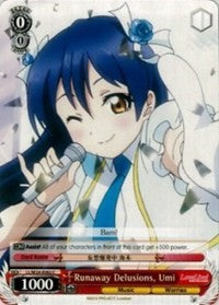 Runaway Delusions, Umi (LL/W24-E062 C) [Love Live!] | Cracking-Singles