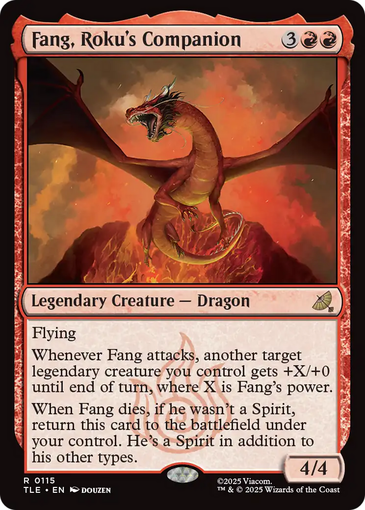 Fang, Roku's Companion [Avatar: The Last Airbender: Eternal-Legal] | Cracking-Singles