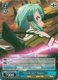 "Check Six" Sinon (SAO/SE23-E32 C) [Sword Art Online II] | Cracking-Singles
