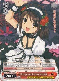 Primp and Proper Haruhi (SY/W08-E059 U) [The Melancholy of Haruhi Suzumiya] | Cracking-Singles