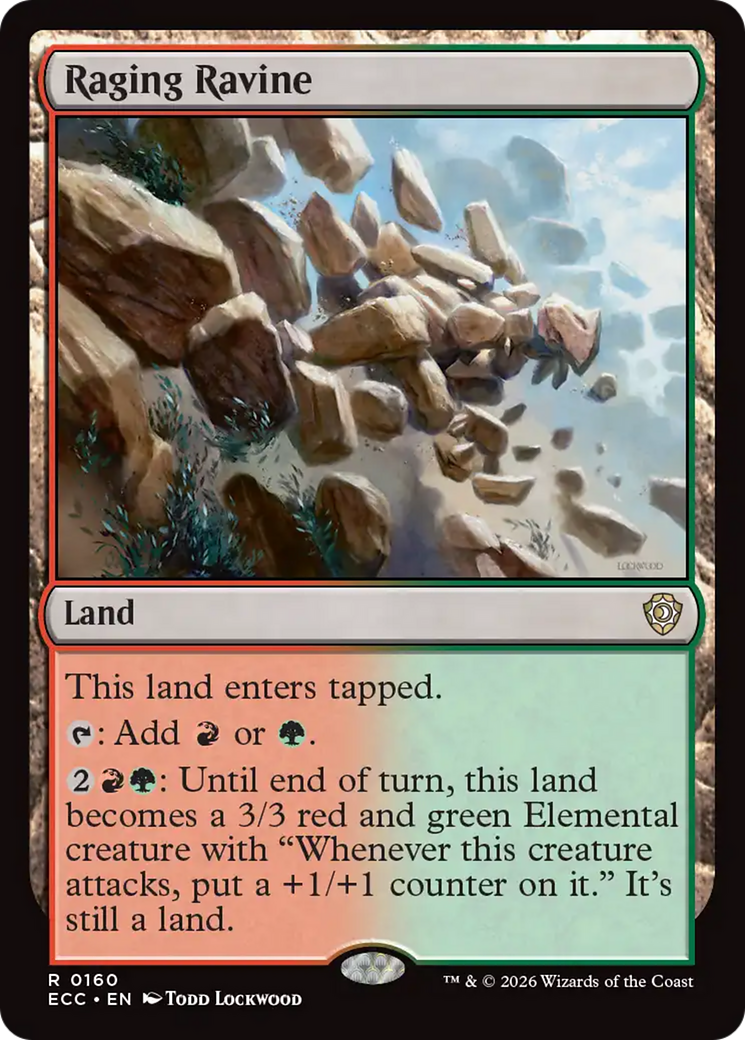 Raging Ravine [Lorwyn Eclipsed Commander] | Cracking-Singles