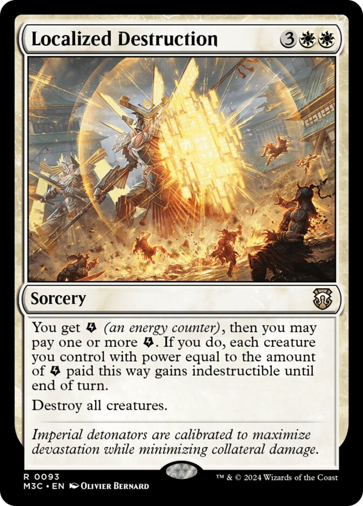 Localized Destruction [Modern Horizons 3 Commander] | Cracking-Singles