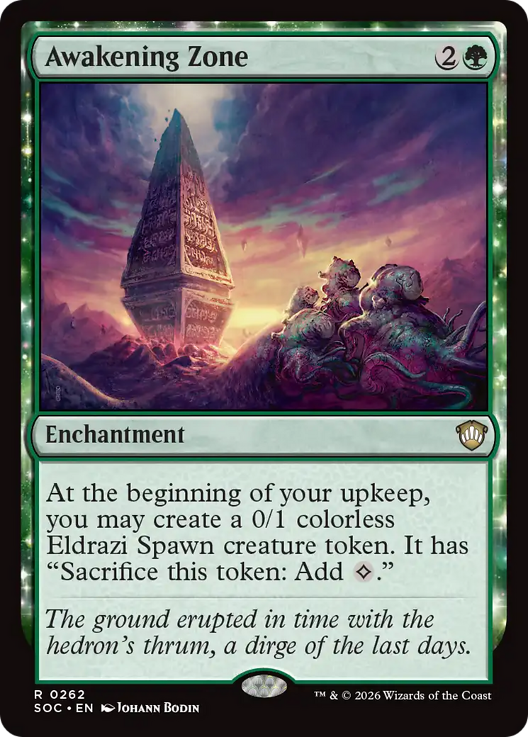 Awakening Zone [Secrets of Strixhaven Commander] | Cracking-Singles