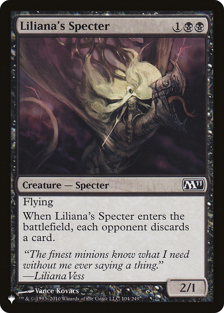 Liliana's Specter [The List] | Cracking-Singles