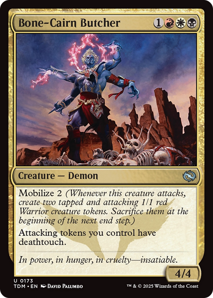 Bone-Cairn Butcher [Tarkir: Dragonstorm] | Cracking-Singles