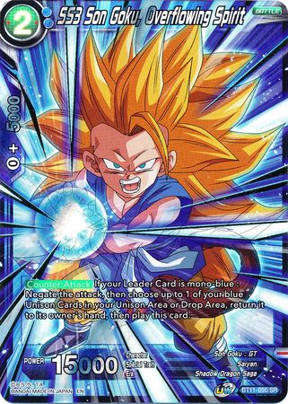 SS3 Son Goku, Overflowing Spirit (BT11-050) [Vermilion Bloodline 2nd Edition] | Cracking-Singles