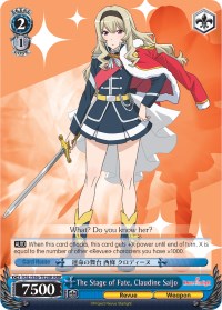 The Stage of Fate, Claudine Saijo (RSL/S56-TE20R RRR) [Revue Starlight] | Cracking-Singles