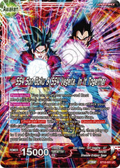 Son Goku & Vegeta // SS4 Son Goku & SS4 Vegeta, In It Together (BT18-001) [Dawn of the Z-Legends] | Cracking-Singles