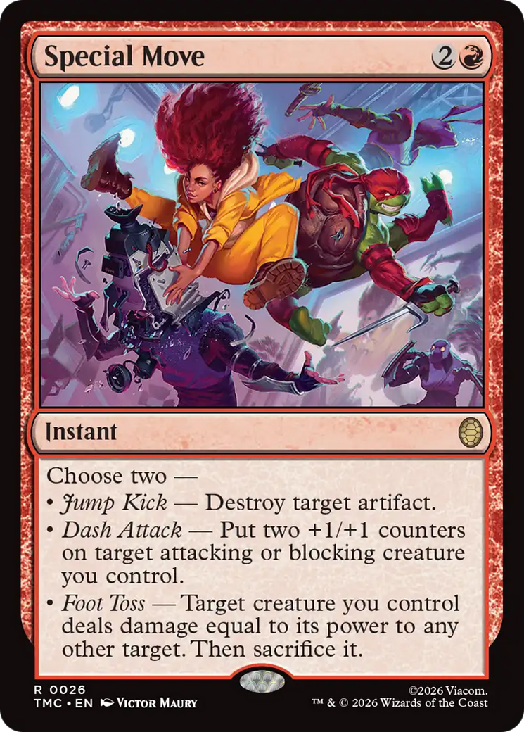 Special Move [Teenage Mutant Ninja Turtles Commander] | Cracking-Singles