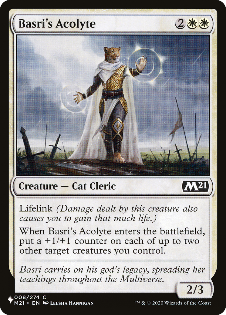 Basri's Acolyte [The List] | Cracking-Singles
